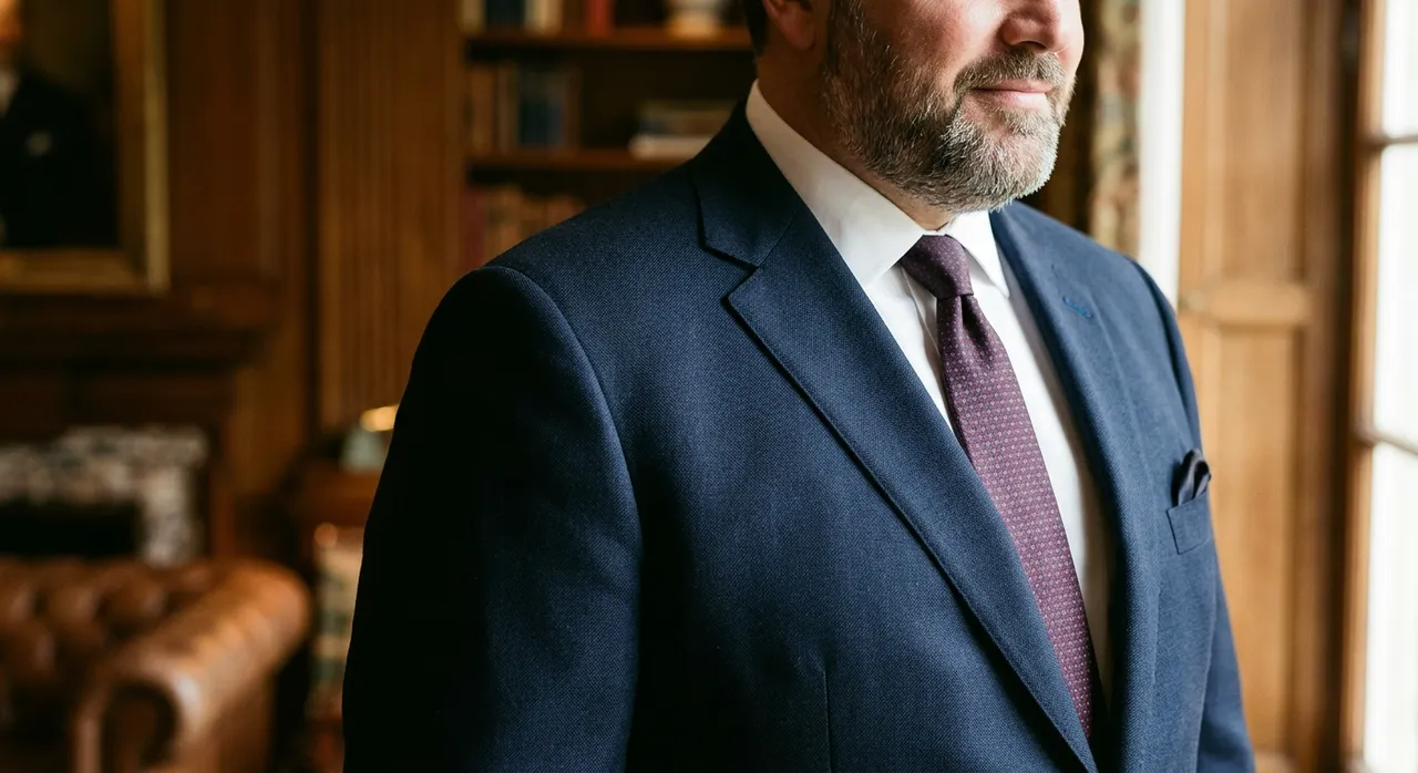 Le costume homme grande taille : au-delà de la taille, une question de coupe et de confiance