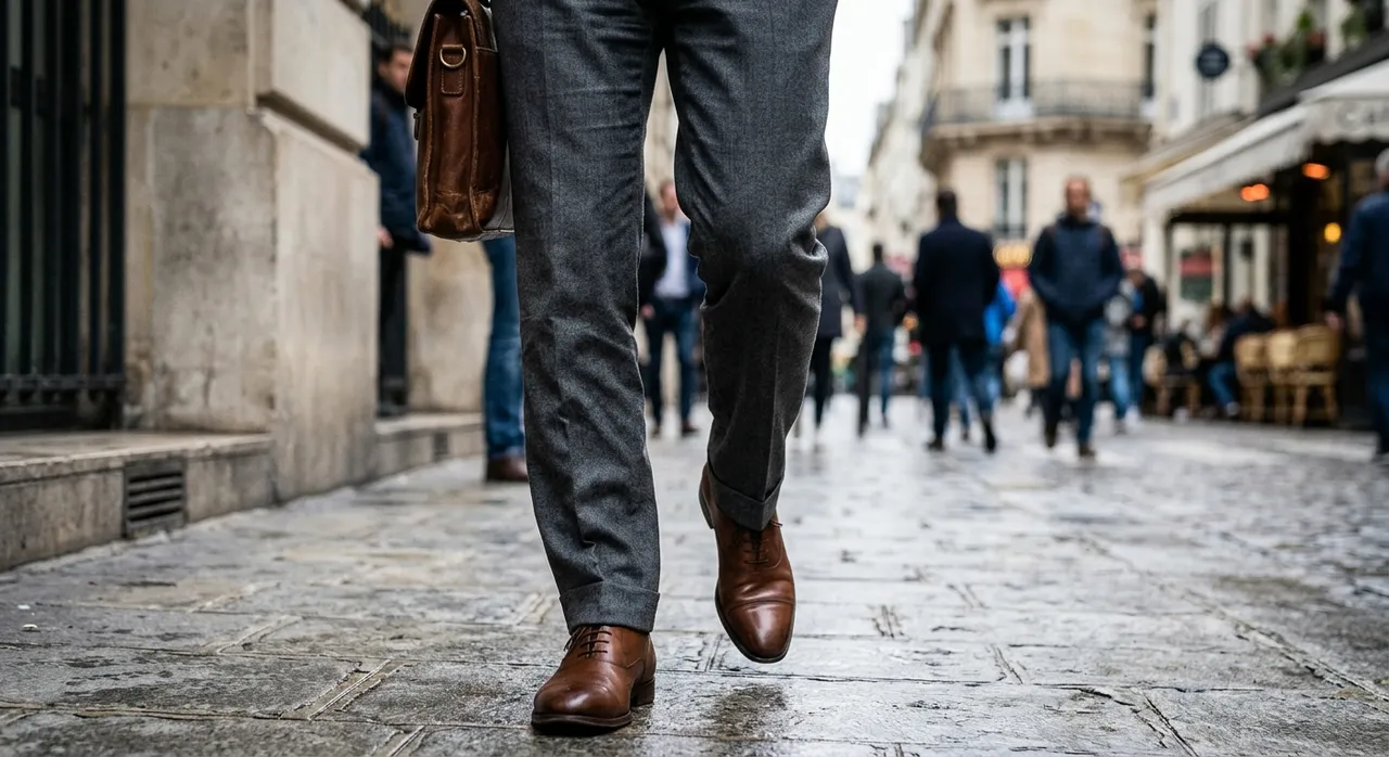 Comment plier un pantalon de costume sans le froisser : la méthode correcte