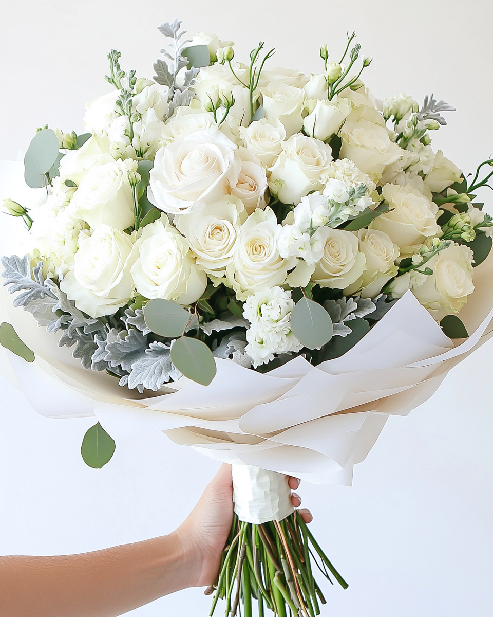 Bouquet taille XL — 28 tiges et plus