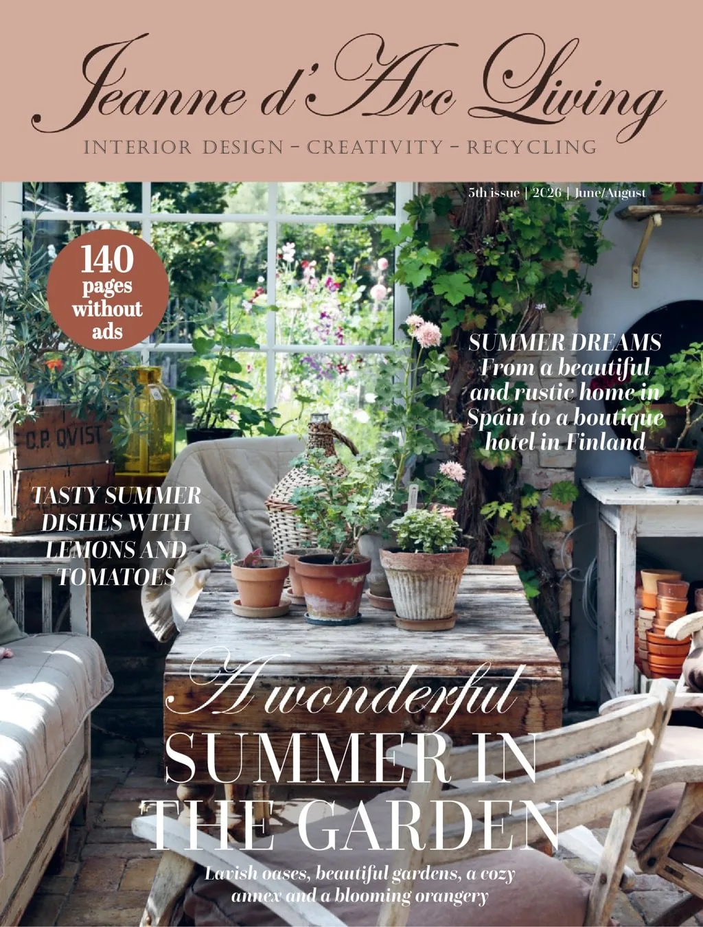 Buy subscription to Jeanne d'Arc Living magazine