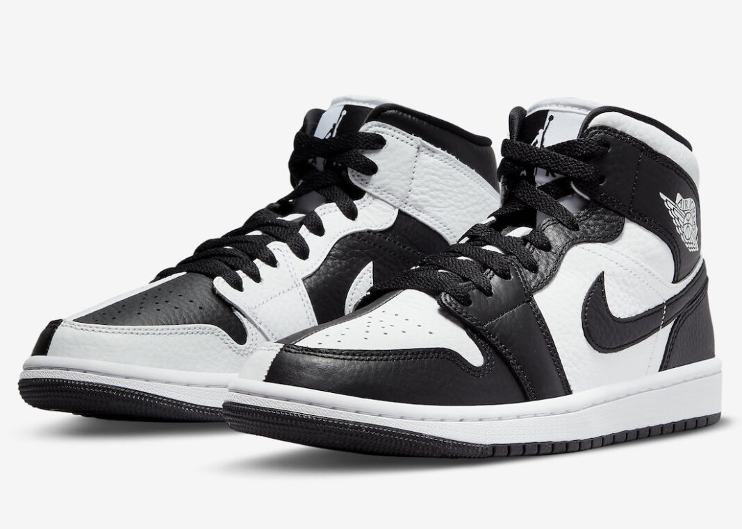 JORDAN 1 MID SPLIT BLACK WHITE - DR0501101 - Major