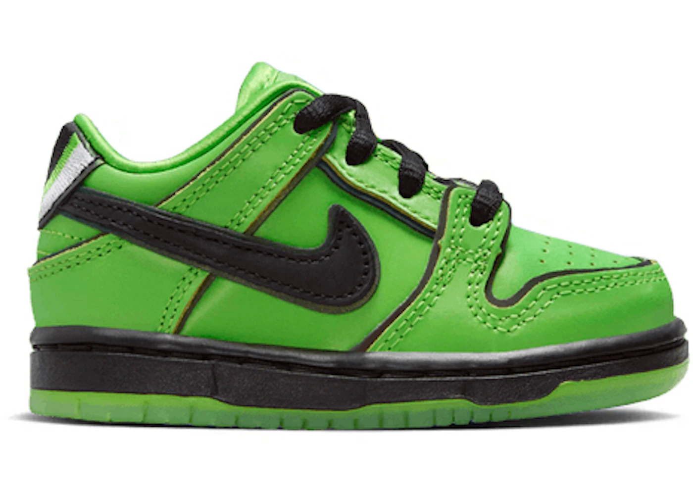 NIKE SB DUNK LOW THE POWERPUFF GIRLS BUTTERCUP (TD) - FZ8831300