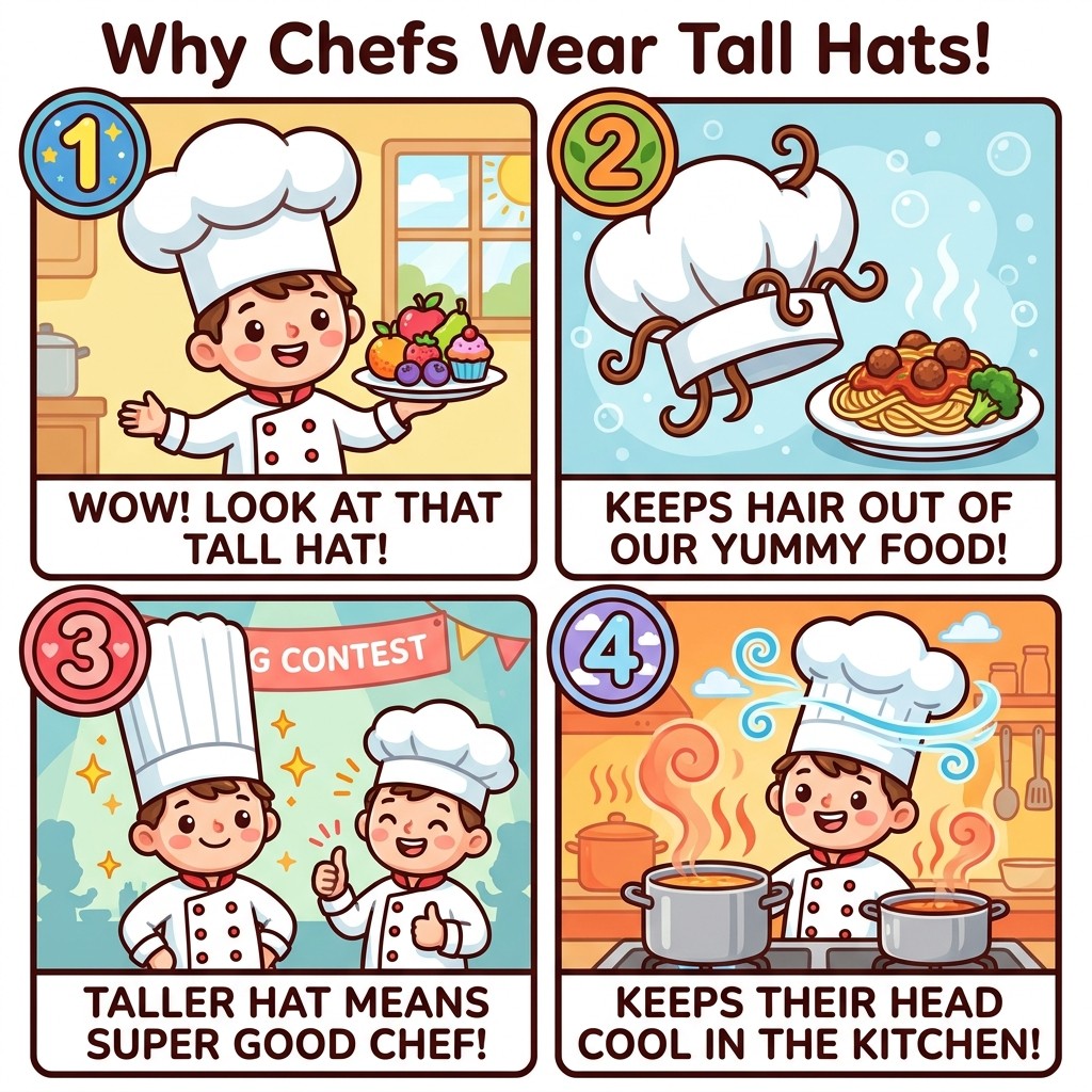 Why Chefs Wear Tall Hats!