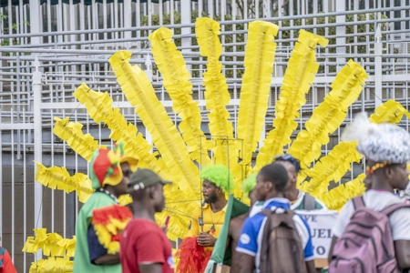 Stade aux couleurs de l'Afrique