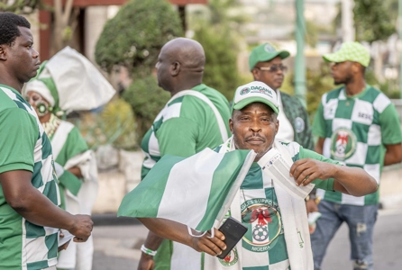 Supporters Nigerians CAN 2024