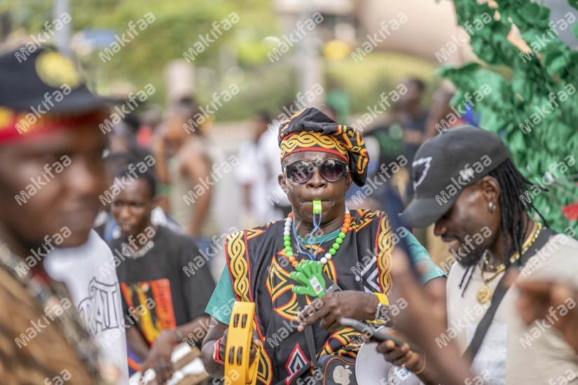 Supporters CAN 2024 en Toghu