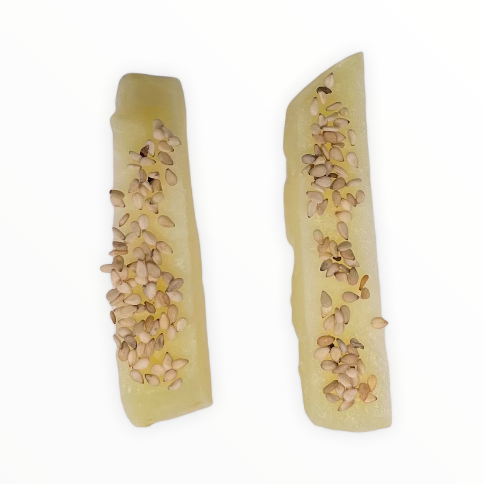 Espolvorear en un alimento en forma de palito