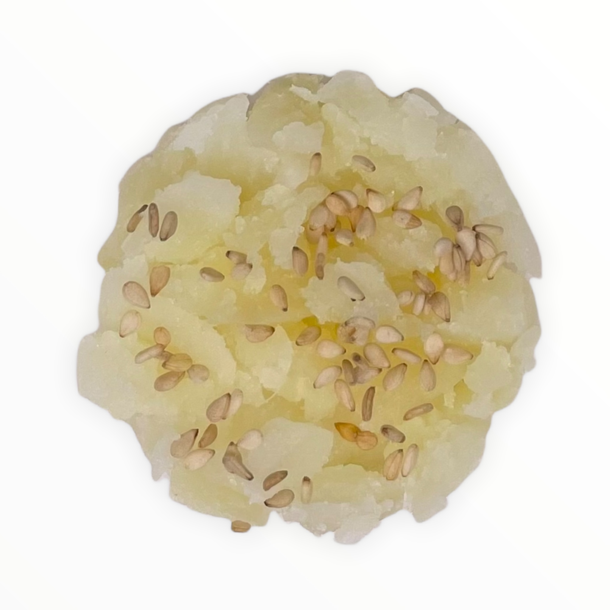 Espolvorear en un alimento machacado
