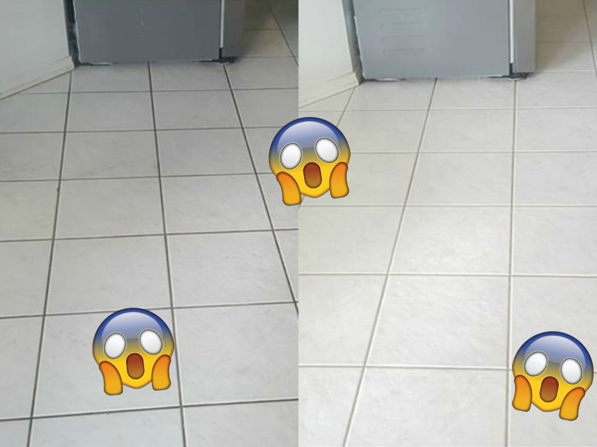 How to clean tile grout with this viral grout-cleaning hack from