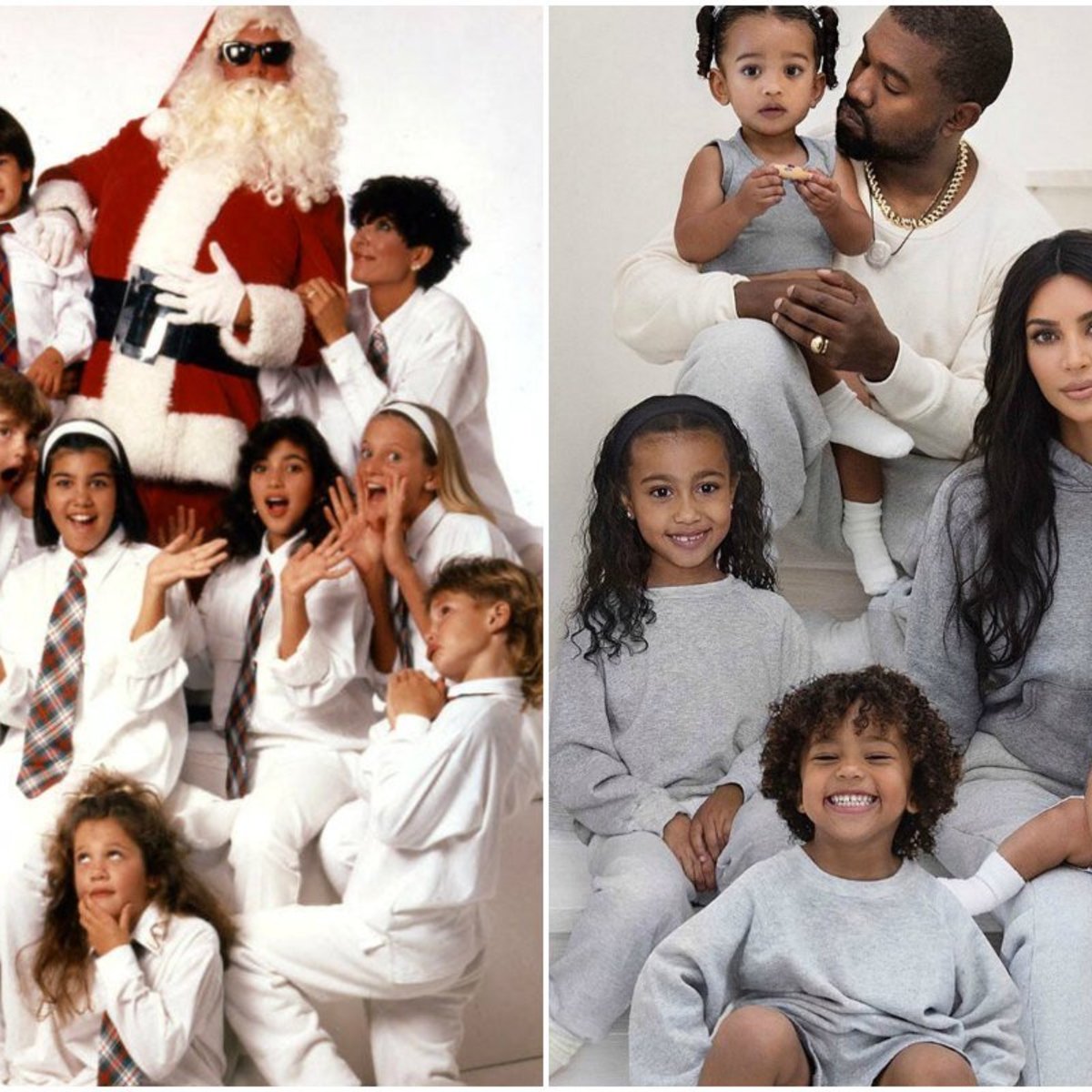 KARDASHIAN CHRISTMAS CARD PHOTO ALBUM THROUGH THE YEARS  Kardashian  christmas, Celebrities, Kardashian christmas card