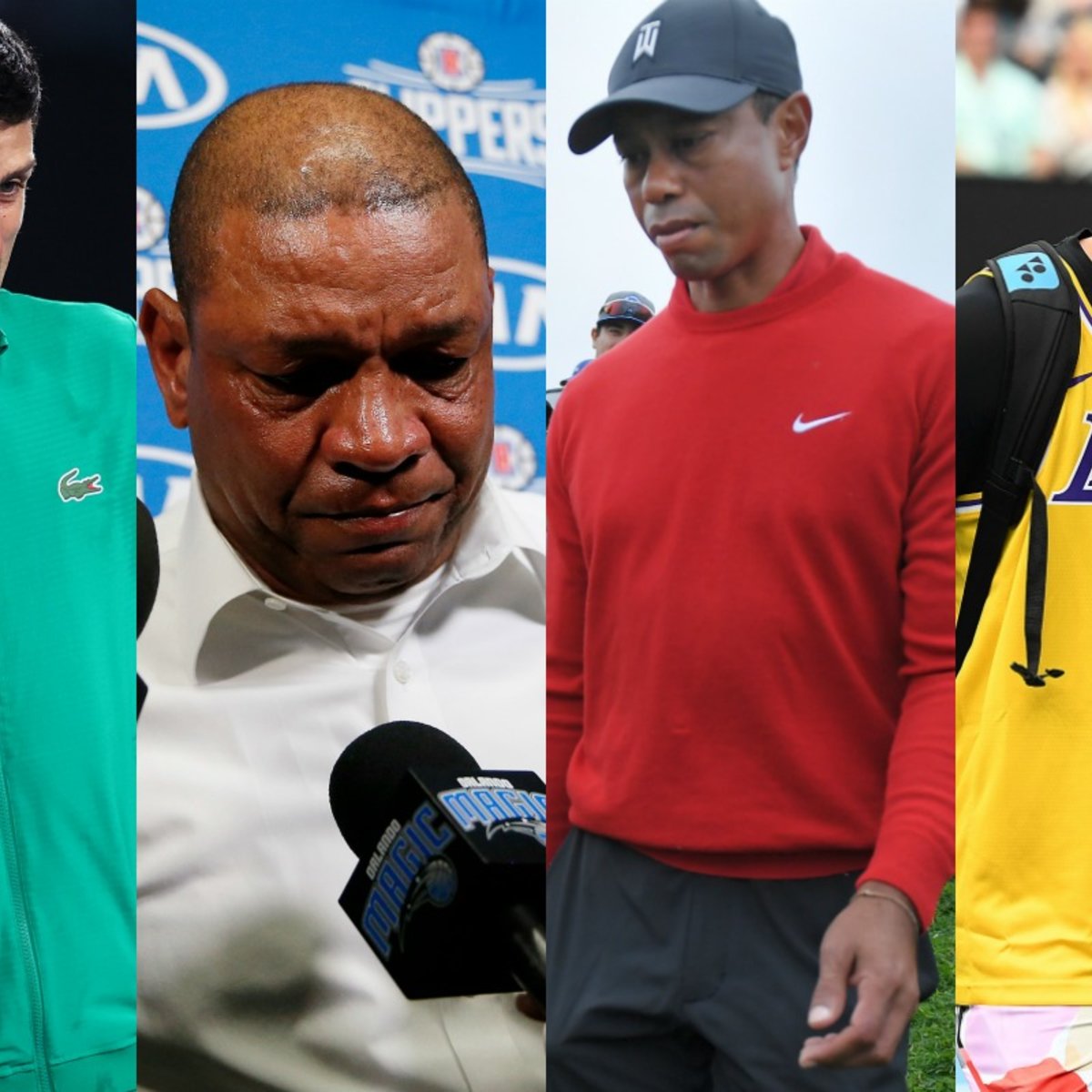 Rafael Nadal pays tribute to Kobe Bryant wearing Lakers hat after crashing  Kyrgios