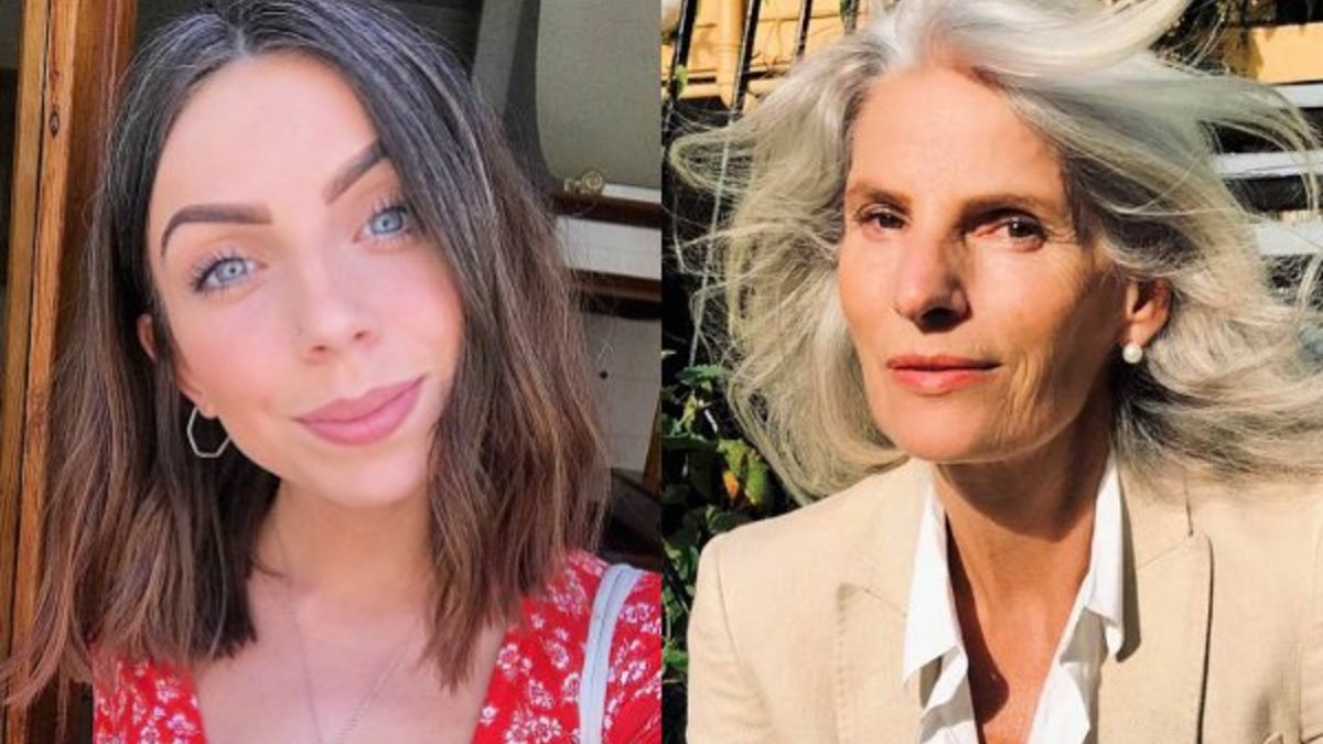 Grey hair colour is gorgeous: How to go grey and grow out grey hair. Grey hair colour is gorgeous: How to go grey and grow out grey hair.