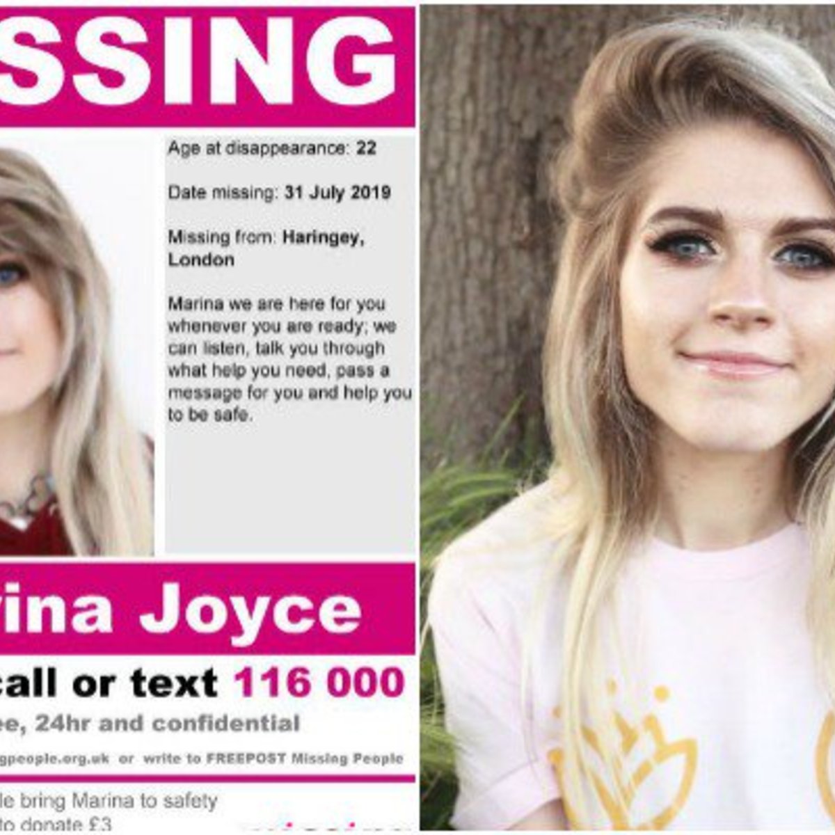 Marina Joyce missing: The YouTuber has been found after going missing.