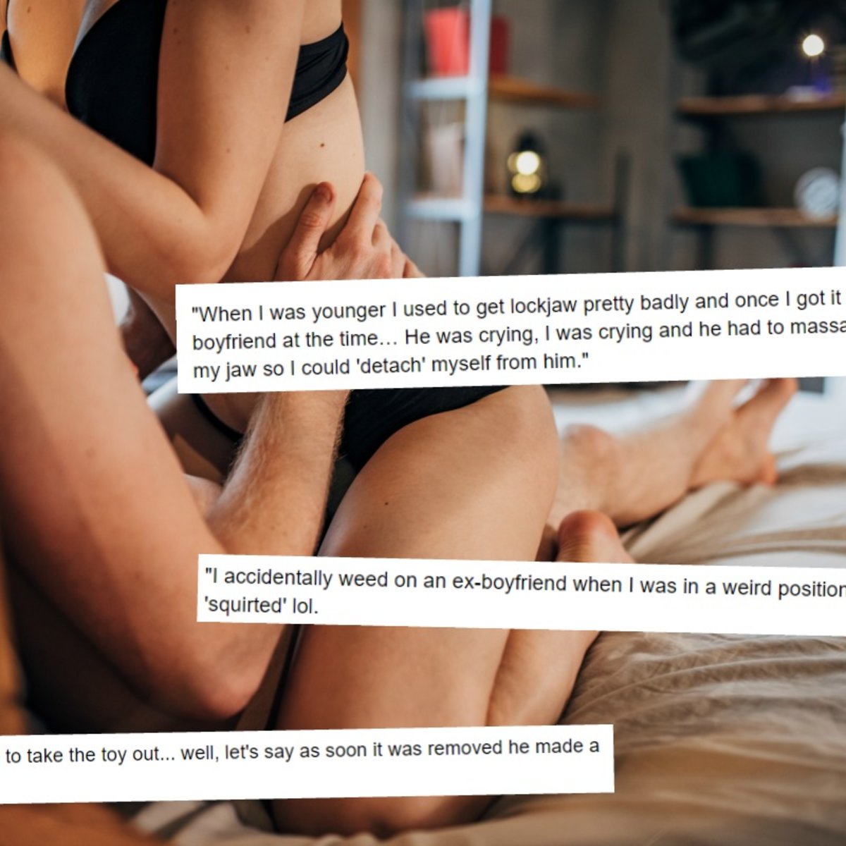 13 women on their most embarrassing sex stories and..