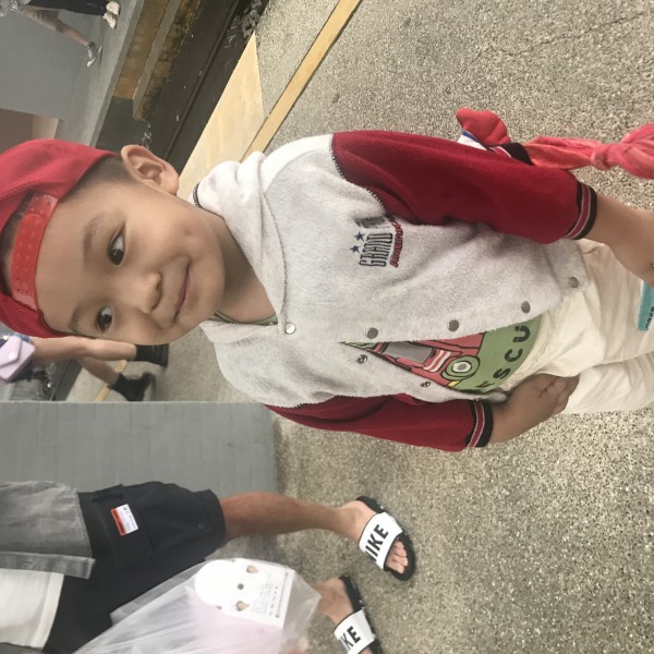 我在奮起湖火車站