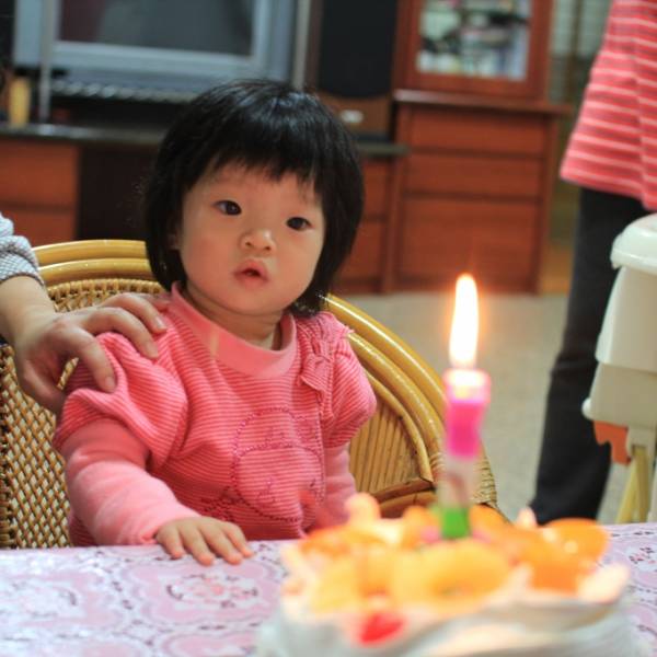生日快樂,又菁一歲了