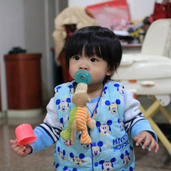 想睡時,奶嘴是最好的安撫工具