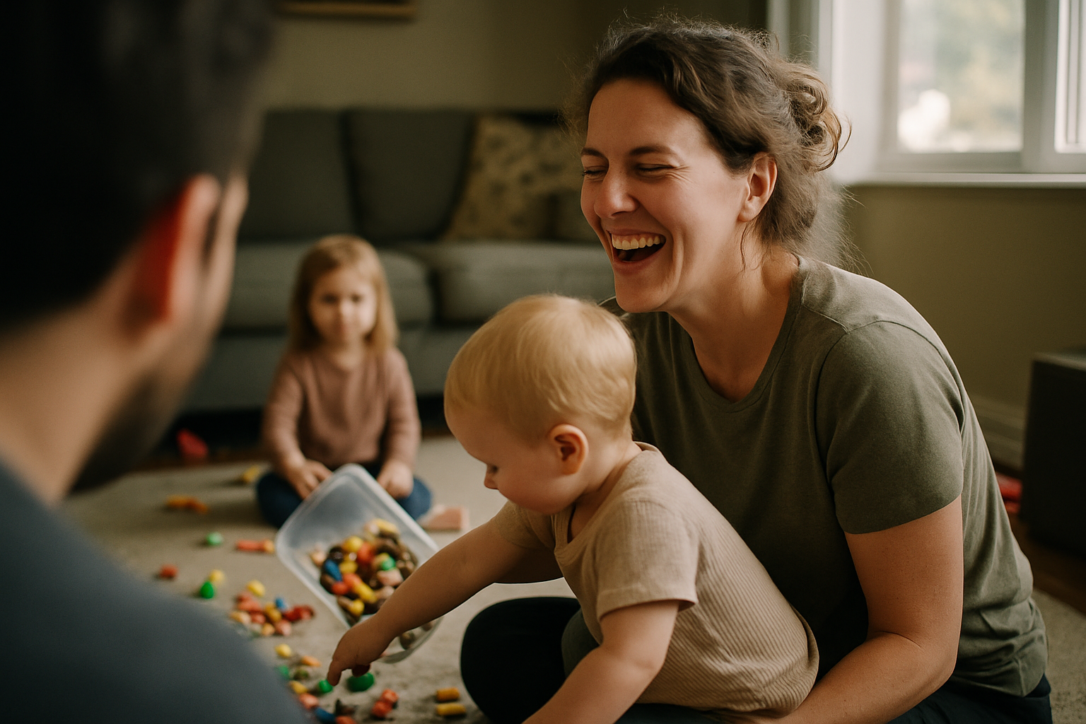 Så hittar du glädjen i vardagskaoset med småbarn