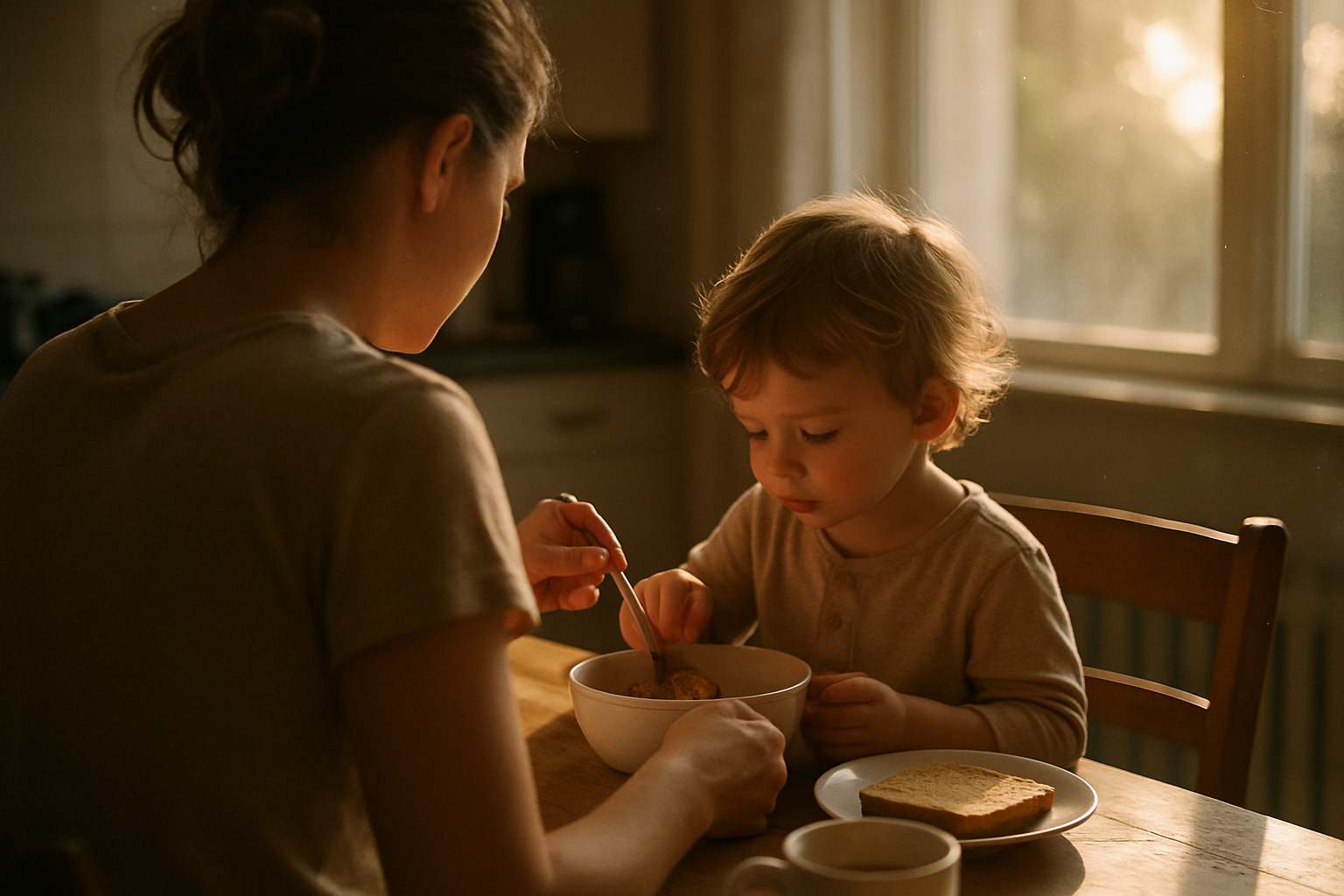Skapa lugna morgnar med småbarn: så gör du