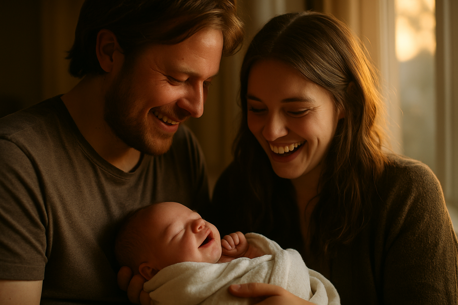 Elias är Jämtlands första bebis 2026: familjens lycka