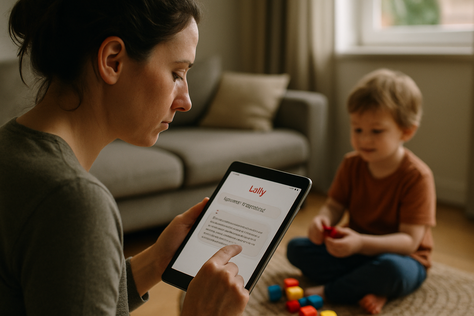Lillys AI-verktyg stöttar föräldrar till små barn med NPF
