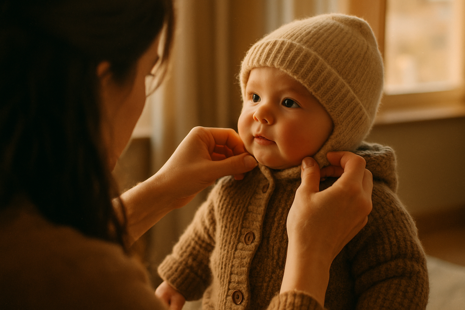 Klä din bebis rätt för vinteräventyr