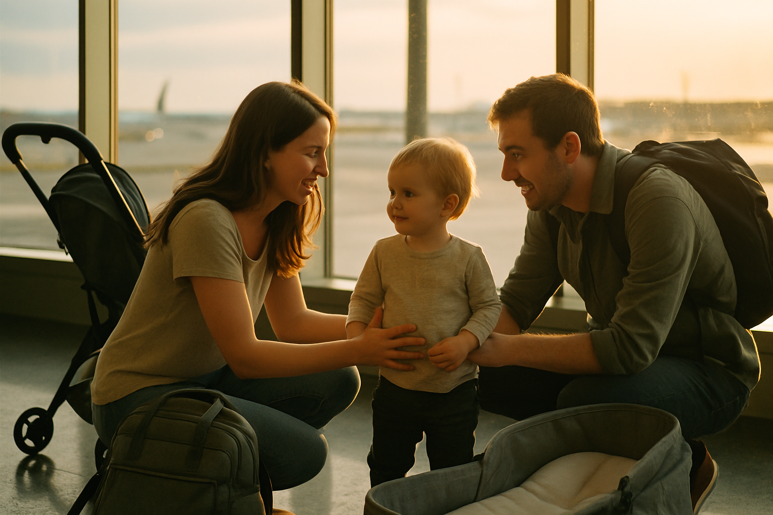 Res med småbarn: de bästa babyprylarna för en smidig resa