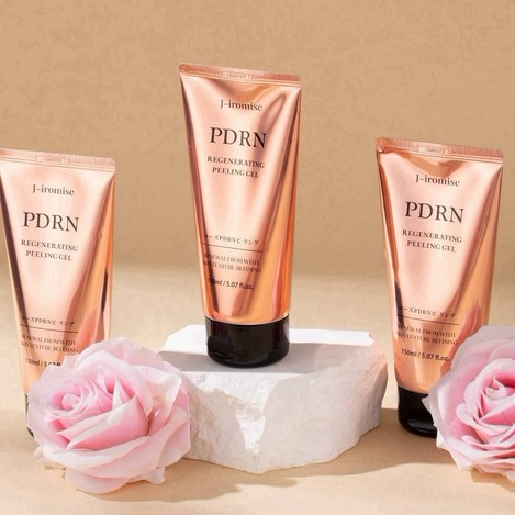 東京銀座限定 🌹 J-iromise 永生玫瑰 PDRN 煥膚亮白去角質凝霜 150ml🔴