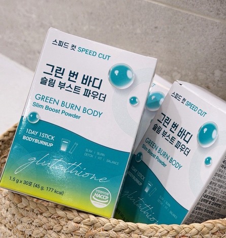 韓國🇰🇷PROMISE ｜SPEED CUT｜ 20倍速攻代謝 極纖爆燃翡翠水(小綠水) 1.5g x 30入/盒