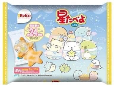 15-37172 日本🇯🇵栗山角落生物星星米菓