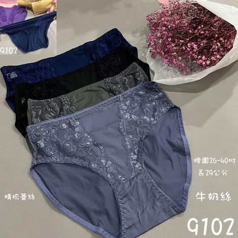 F-中大尺碼內褲 12件組9102