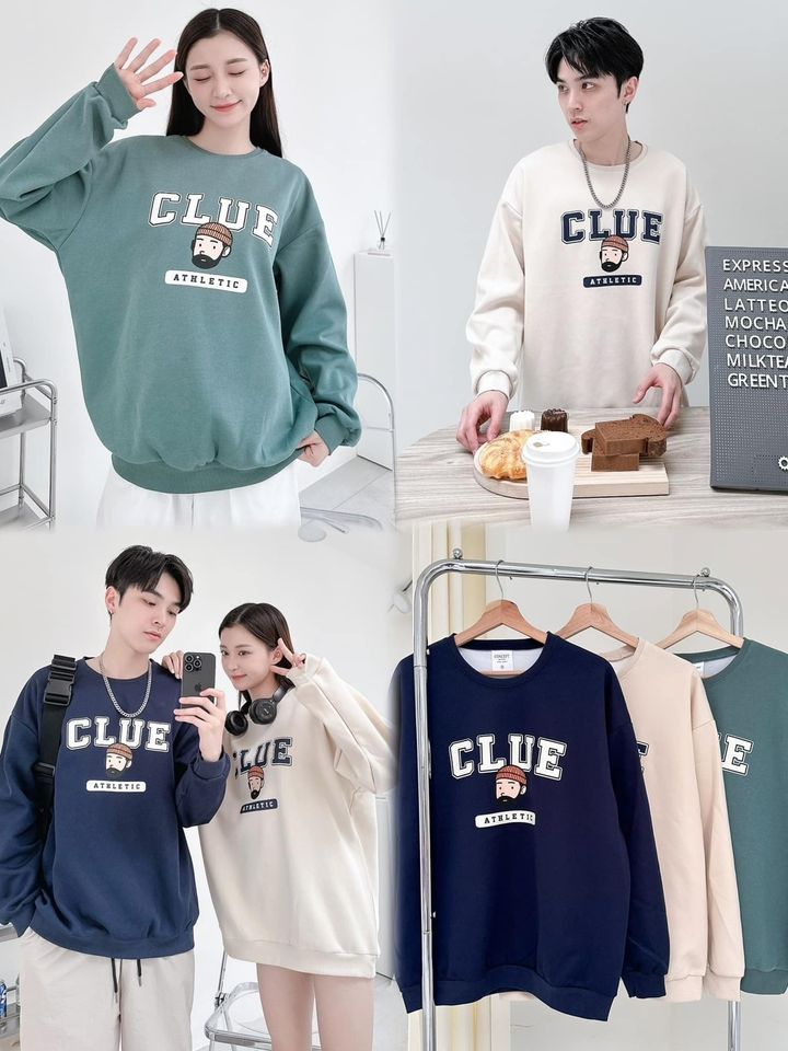 63-31 CLUE鬍子男頭像大學Tee 80416