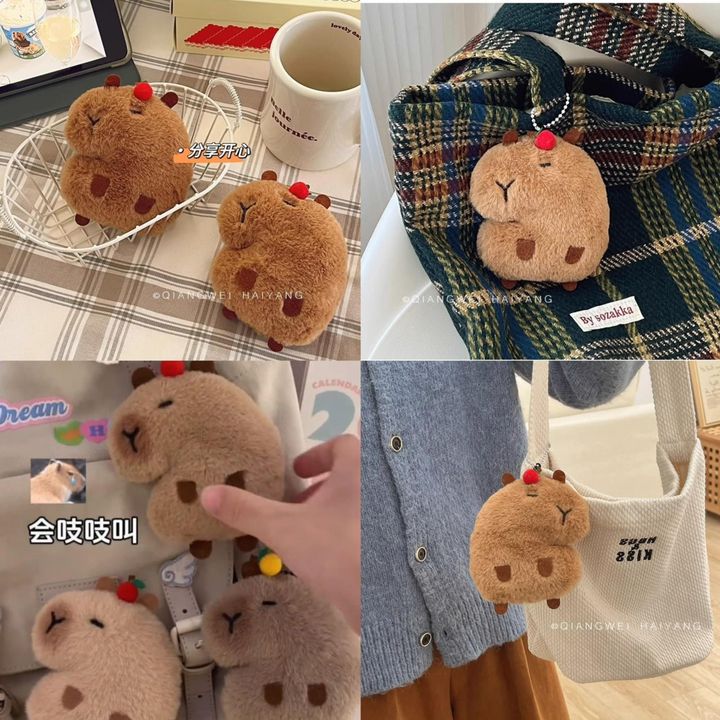 00-97225 超可愛 水豚君布偶掛飾 - 3/11