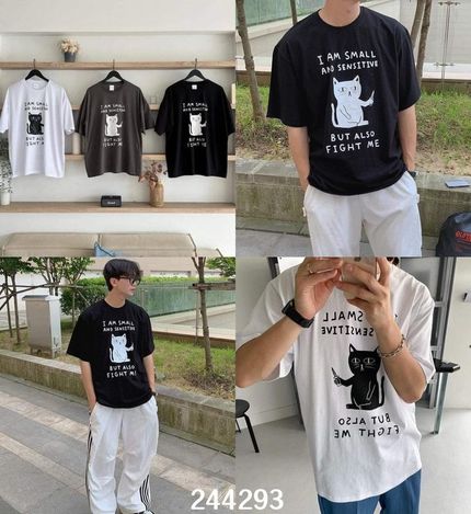 F-厭世貓短袖TEe恤 244293