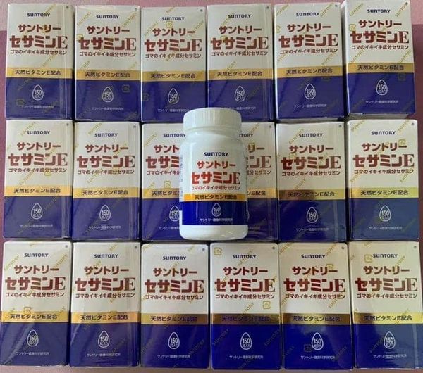 49-45104 日本原裝 Suntory 三得利 芝麻明E 150粒。盒裝