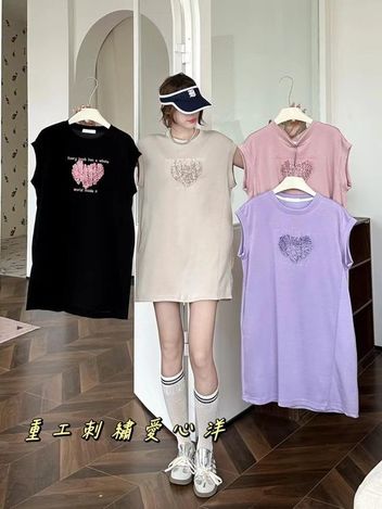 63-41 韓標重工刺繡愛心洋 8070