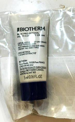 49-47156  BIOTHERM 碧兒泉 格陵蘭A醇輕乳霜5ml*5條組