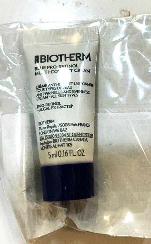 49-47156  BIOTHERM 碧兒泉 格陵蘭A醇輕乳霜5ml*5條組