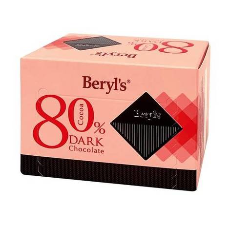 R3 49-51030 Beryl's 80%可可含量黑巧克力60g