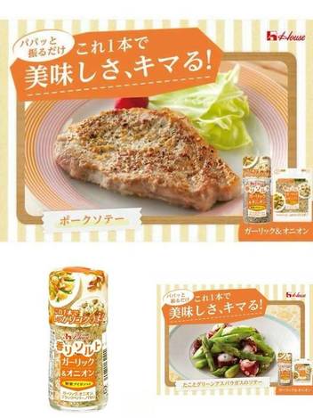 R1 76-56065 日本 好侍 調味鹽(大蒜洋蔥)/55g
