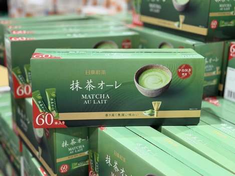 R4 78A-511224 日本 好市多 日東奶茶 抺茶歐蕾口味 60本入/盒