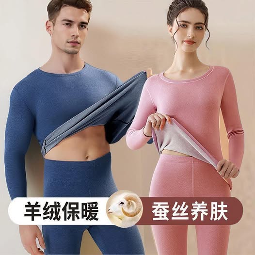 23-512027 男女羊絨保暖套裝