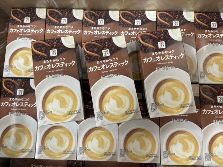 R2 78A-日本 711 神級季節限定 北海道咖啡拿鐵 8.1g×8入／盒 條碼12514