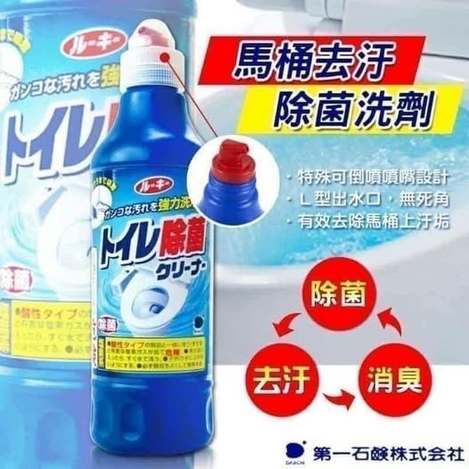Z 30-27683 第一石鹼馬桶除菌清潔劑500ml(瓶)