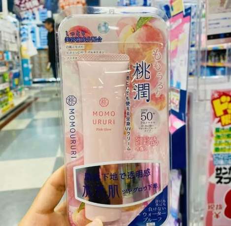 01-73956 日本MOMOURURI 桃潤保濕防曬霜