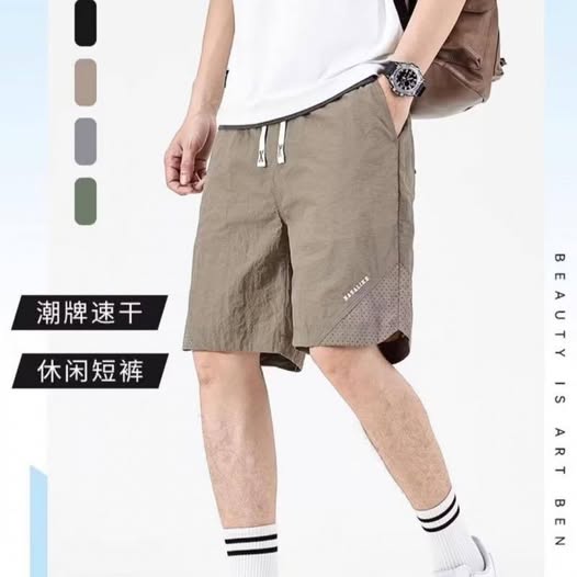 23-64014 男生潮款機能短褲