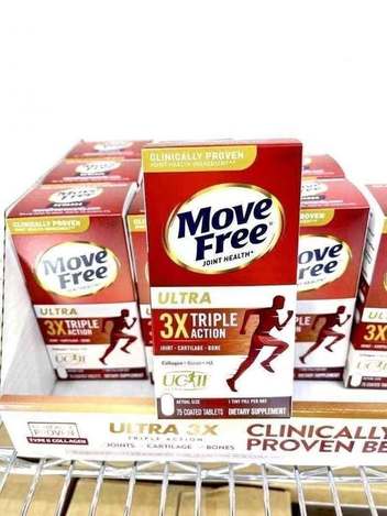 14-美國原裝Schiff維骨力 Move Free ULTRA (含膠原蛋白) 益節加強版迷你錠75粒 95467 