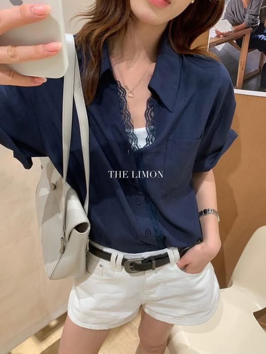37-10337 THE LIMON 蕾絲襯衫
