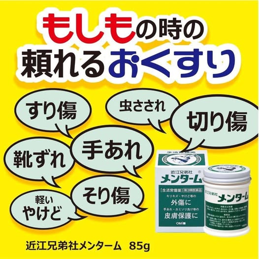 78A-16218 日本 近江兄弟社 Menterm 面達母 軟膏 85g