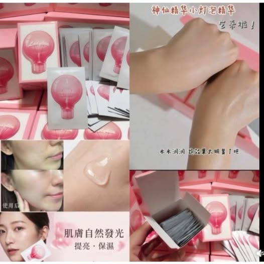 01-12526 韓國 LADYKIN 小燈泡安瓶精華盒